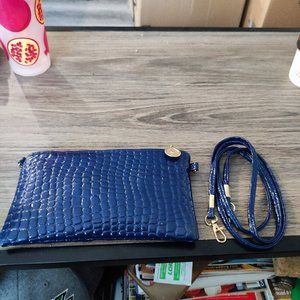 Crossbody purse blue NWOT small blue